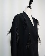 画像をギャラリービューアに読み込む, 【予約商品】Feather collarless jacket