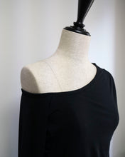 画像をギャラリービューアに読み込む, Asymmetry neck cutsew