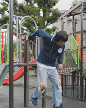 画像をギャラリービューアに読み込む, 【予約販売】グッドウォーキンロゴサッカーシャツ - ネイビー -