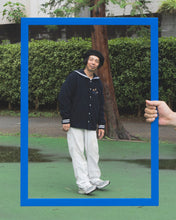 画像をギャラリービューアに読み込む, 【予約販売】セーラーカラーウールスタジャン - ネイビー -