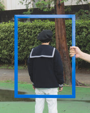 画像をギャラリービューアに読み込む, 【予約販売】セーラーカラーウールスタジャン - ネイビー -