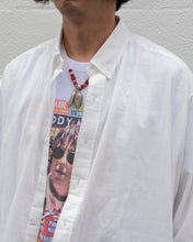 画像をギャラリービューアに読み込む, 【予約販売】コットンガーゼボタンダウンシャツ - ホワイト×レッド -