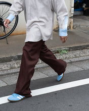 画像をギャラリービューアに読み込む, 【予約販売】ツイルイージートラウザーズ - ブラウン -