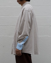 画像をギャラリービューアに読み込む, 【予約販売】コットンガーゼボタンダウンシャツ - ホワイト×レッド -