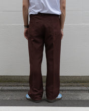 画像をギャラリービューアに読み込む, 【予約販売】ツイルイージートラウザーズ - ブラウン -