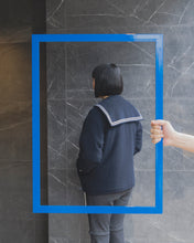 画像をギャラリービューアに読み込む, 【予約販売】セーラーカラーウールスタジャン - ネイビー -