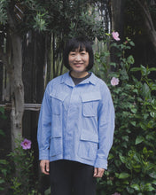 画像をギャラリービューアに読み込む, 【予約販売】ジャングルファティーグシャツ - ブルーストライプ -