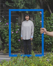 画像をギャラリービューアに読み込む, 【予約販売】コットンガーゼボタンダウンシャツ - ホワイト×レッド -