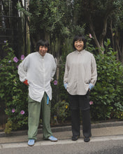 画像をギャラリービューアに読み込む, 【予約販売】コットンガーゼボタンダウンシャツ - ホワイト×レッド -