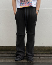 画像をギャラリービューアに読み込む, 【予約販売】ワッフルトラックパンツ - チャコールブラック-