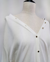 画像をギャラリービューアに読み込む, Cotton chiffon versatile cardigan