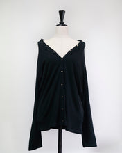 画像をギャラリービューアに読み込む, Cotton chiffon versatile cardigan