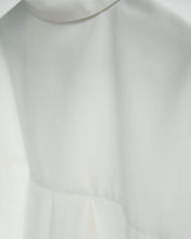 画像をギャラリービューアに読み込む, Organdie sleeve shirt - White -