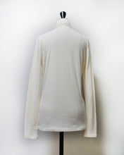 画像をギャラリービューアに読み込む, Cotton chiffon skin turtle neck