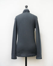 画像をギャラリービューアに読み込む, Cotton chiffon skin turtle neck