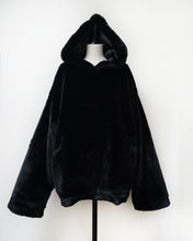 画像をギャラリービューアに読み込む, Eco fur hoodie