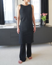 画像をギャラリービューアに読み込む, Open back long waffle tank top