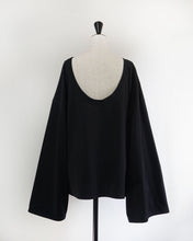 画像をギャラリービューアに読み込む, Open back long sleeve-T