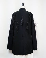 画像をギャラリービューアに読み込む, New【予約商品】Feather collarless jacket
