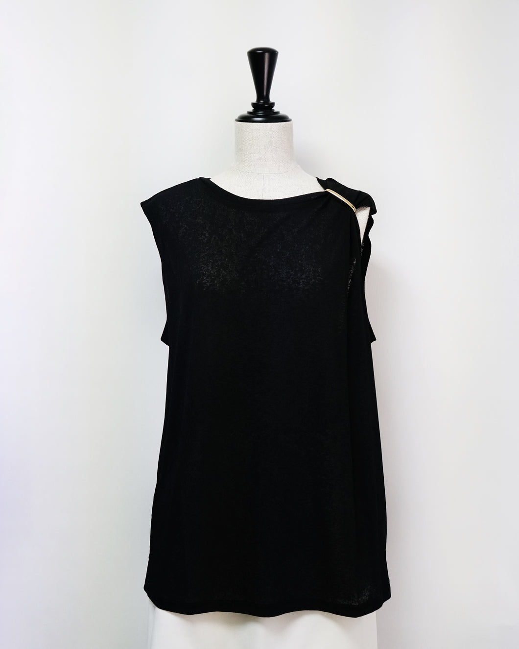 Melange sleeveless top