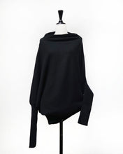 画像をギャラリービューアに読み込む, Asymmetry dolman sleeve knit
